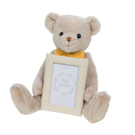 Peluche cadre ourson Marron 1 - vertbaudet enfant 