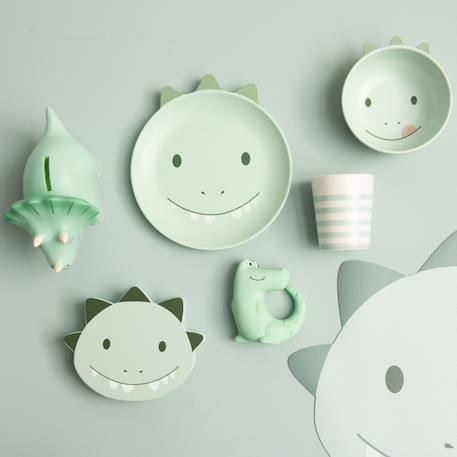 Coffret déjeuner   dino Vert 4 - vertbaudet enfant 