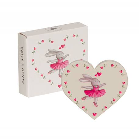 Boite à dents de lait cœur Beige 3 - vertbaudet enfant 