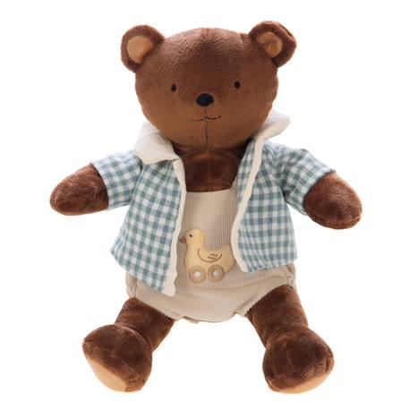 Peluche gaston l'ourson Marron 1 - vertbaudet enfant 