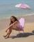 Chaise enfant pliable avec parasol upf50 Multicolore+Violet 8 - vertbaudet enfant 