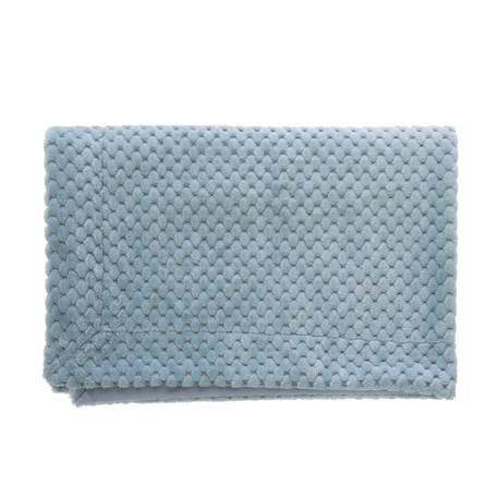 Plaid enfant rétro   005 Bleu 2 - vertbaudet enfant 