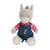 Peluche estéban le petit âne Gris 1 - vertbaudet enfant 