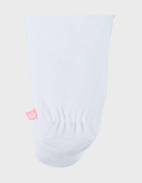 Pyjama en velours brodé – fluffy Blanc 6 - vertbaudet enfant 