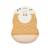 Lot de 2 bavoirs   et jaune Rose 2 - vertbaudet enfant 