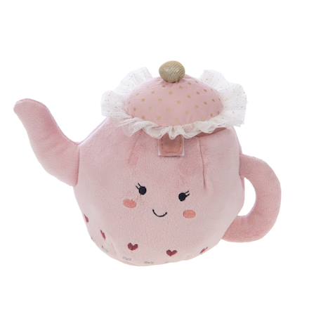 Peluche lili la souris dans sa théière Rose 4 - vertbaudet enfant 