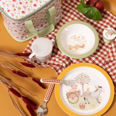 Coffret valisette déjeuner 5  esteban Beige 3 - vertbaudet enfant 