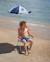 Chaise enfant pliable avec parasol upf50 Multicolore+Violet 1 - vertbaudet enfant 