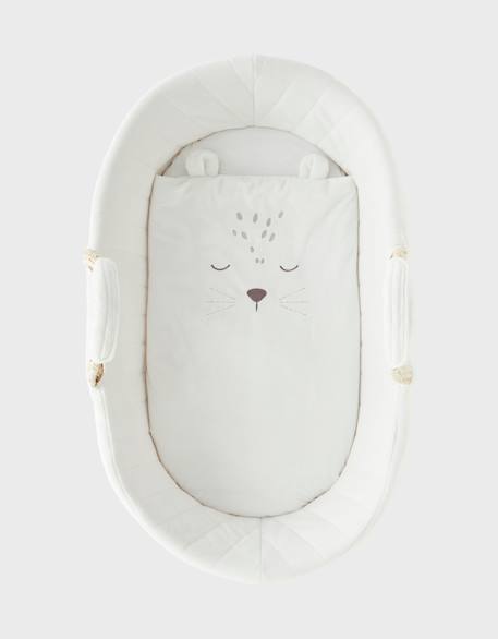 Couffin en veloudoux® babou & kendi Blanc 4 - vertbaudet enfant 