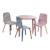 Chaise enfant  lapin (lot de 2) Vert 4 - vertbaudet enfant 