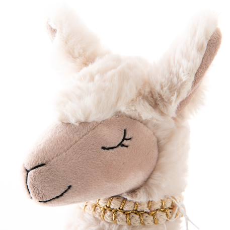Peluche alma le lama Blanc 4 - vertbaudet enfant 