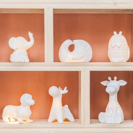 Lampe girafe  he en porcelaine 2,, Blanc 3 - vertbaudet enfant 