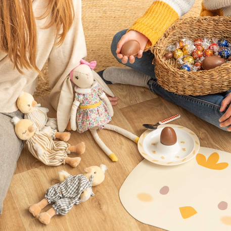 Peluche ombeline la lapine Multicolore 4 - vertbaudet enfant 