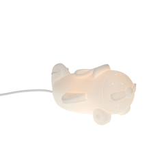 Linge de maison et décoration-Décoration-Lampe avion  he en porcelaine longueur 22,6