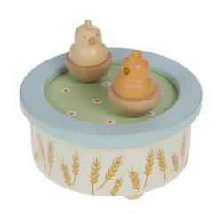 Linge de maison et décoration-Décoration-Boite à musique petit poussin