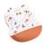 Lot de 2 bavoirs champignons Marron 2 - vertbaudet enfant 