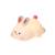Veilleuse lapin blanc en silicone - rechargeable Beige 1 - vertbaudet enfant 