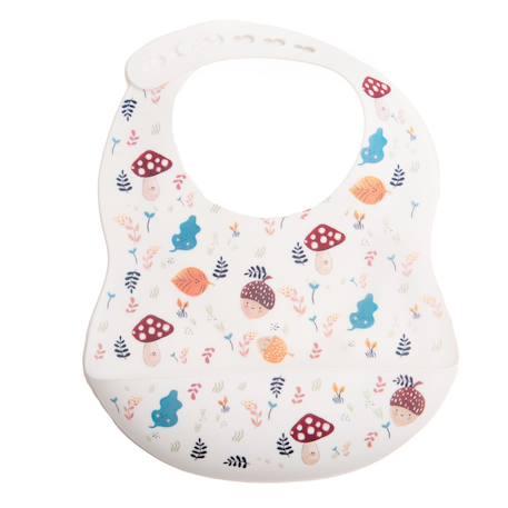 Lot de 2 bavoirs champignons Marron 4 - vertbaudet enfant 