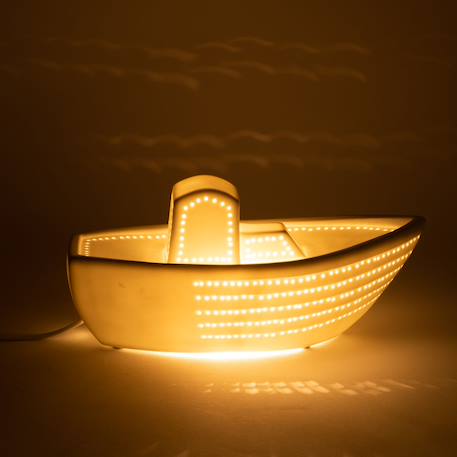Lampe bateau Blanc 2 - vertbaudet enfant 