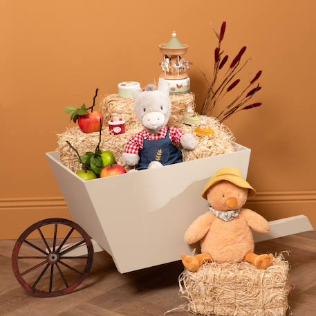 Peluche estéban le petit âne Gris 3 - vertbaudet enfant 