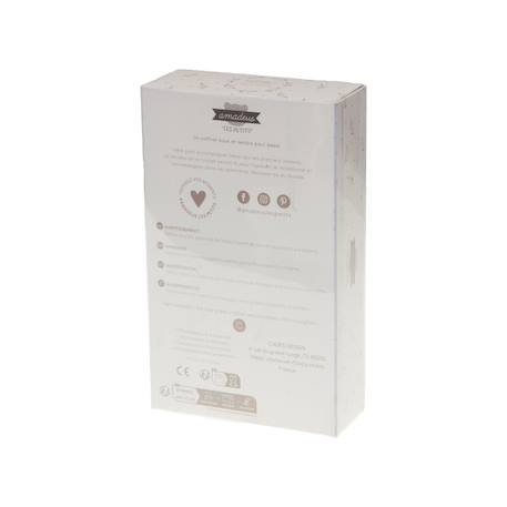 Coffret doudou et hochet ours Marron 4 - vertbaudet enfant 