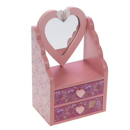 Boite à bijou miroir zoé Rose 1 - vertbaudet enfant 