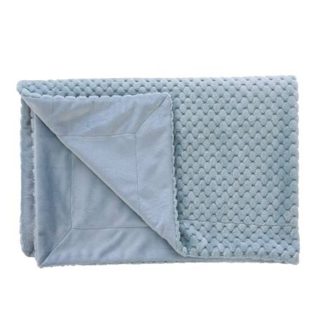 Plaid enfant rétro   005 Bleu 1 - vertbaudet enfant 