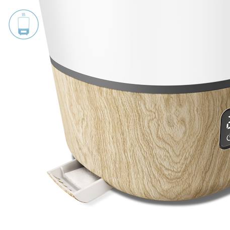 Humidificateur d’air connecté, diffuseur d’huiles essentielles breath Blanc 3 - vertbaudet enfant 