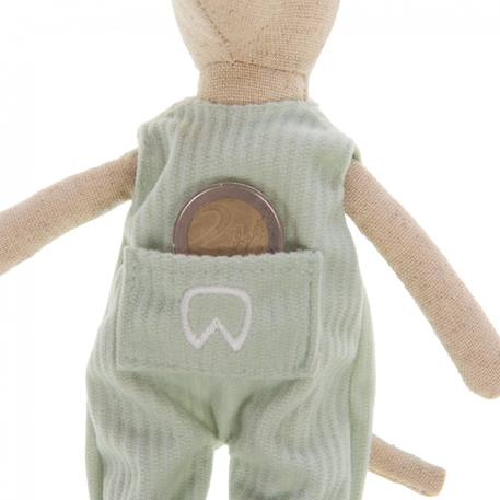 La petite souris des dents en peluche Vert 2 - vertbaudet enfant 