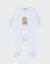 Pyjama en velours brodé – fluffy Blanc 2 - vertbaudet enfant 