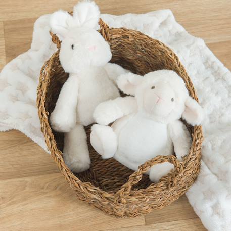 Peluche mon lapin tout dou Blanc 4 - vertbaudet enfant 