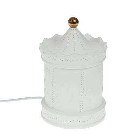 Lampe carrousel   he en porcelaine 2 Blanc 2 - vertbaudet enfant 