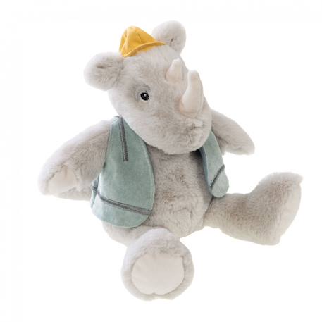 Peluche hugo le rhino Gris 1 - vertbaudet enfant 