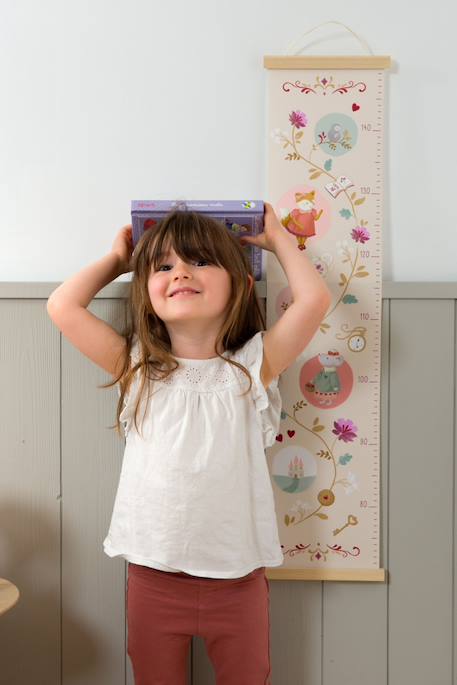 Toise zoé prend le thé Rose 3 - vertbaudet enfant 