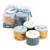 Coffret cadeau de naissance Bleu, marron, orange+Rose, gris, blanc 1 - vertbaudet enfant 