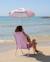Chaise enfant pliable avec parasol upf50 Multicolore+Violet 9 - vertbaudet enfant 