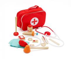 Set docteur en bois  - vertbaudet enfant