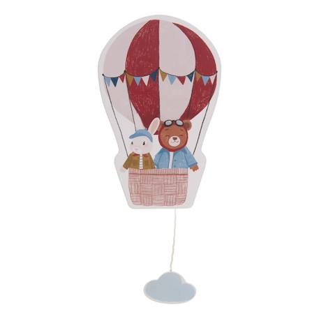 Boite à musique murale montgolfière augustin Beige 1 - vertbaudet enfant 