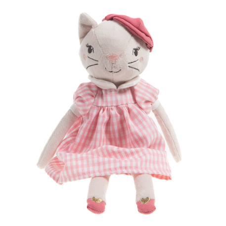 Peluche mia le petit chat Rose 2 - vertbaudet enfant 