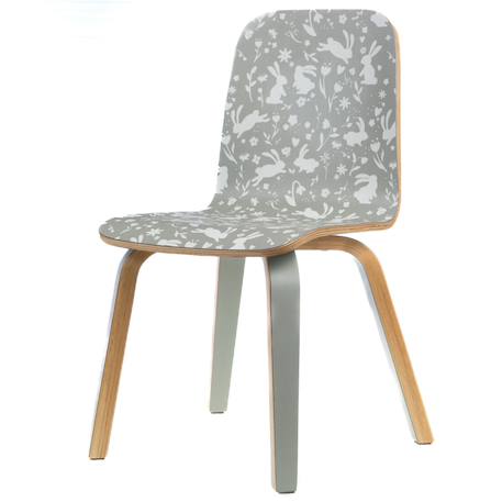 Chaise enfant  lapin (lot de 2) Vert 1 - vertbaudet enfant 