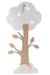 Porte manteau mural louison Blanc 2 - vertbaudet enfant 