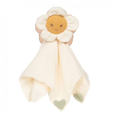 Doudou fleur marguerite Beige 1 - vertbaudet enfant 