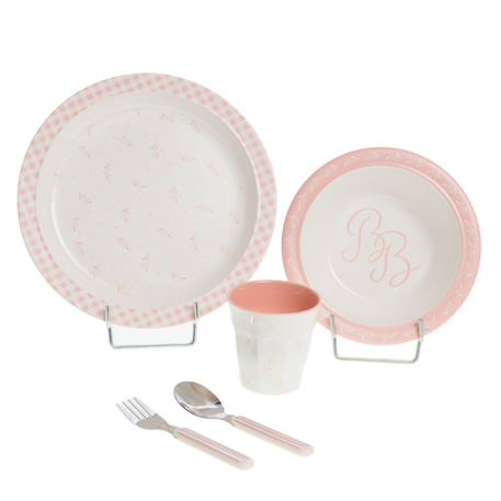 Coffret déjeuner 5  rose Rose 1 - vertbaudet enfant 