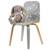 Chaise enfant  lapin (lot de 2) Vert 2 - vertbaudet enfant 