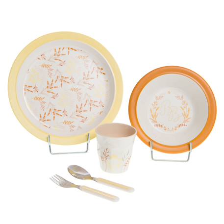 Coffret déjeuner 5  hortense Orange 1 - vertbaudet enfant 