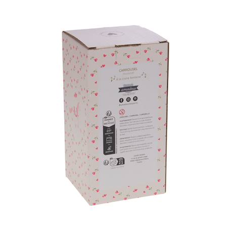 Carrousel cœur Rose 3 - vertbaudet enfant 