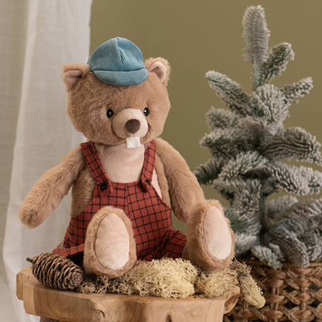 Peluche victor le castor Marron 4 - vertbaudet enfant 