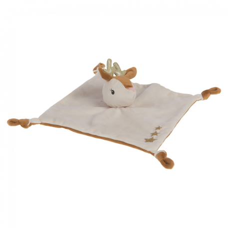 Doudou plat biche Marron 1 - vertbaudet enfant 