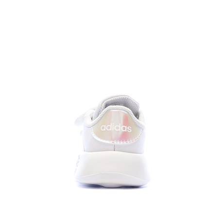 Baskets bébé fille grand court 2.0 cf Blanc+Blanc white 3 - vertbaudet enfant 