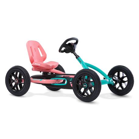 Kart à pédales pour enfants, 3+ ans, buddy lua Pink/mint 1 - vertbaudet enfant 